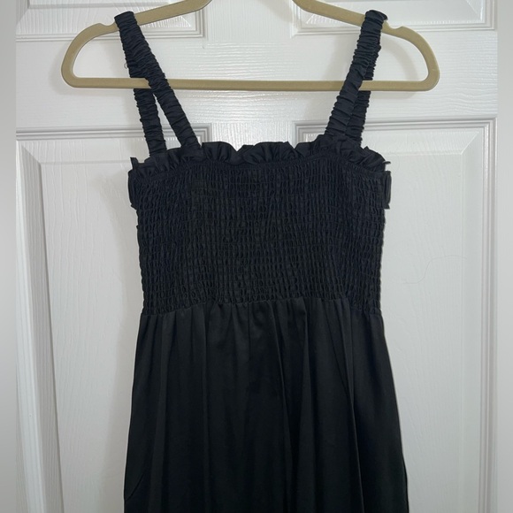 Top Shop Black Evening Dress Straps Size Small - Picture 5 of 5
